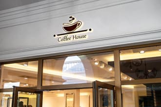 design modern coffee, bakery, restaurant, and fast food logo