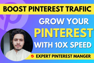 be your professional pinterest marketing manager