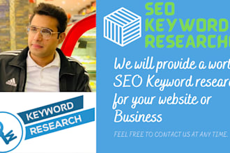 do best ever SEO keyword research for you