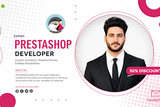 develop prestashop store and ecommerce store for you