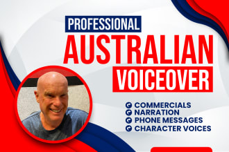 record a professional australian male voiceover