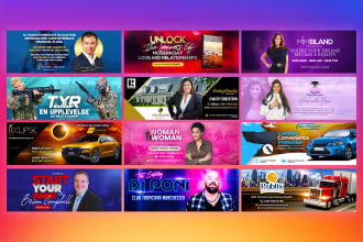design professional facebook cover photo banner