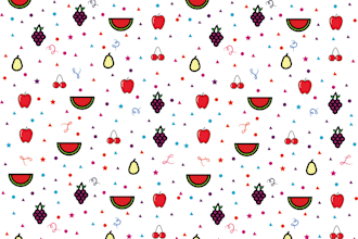 design hand drawn cute vector seamless pattern