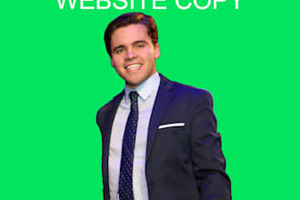 do professional copywriting for your website or print ad