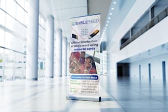 design outstanding roll up banner