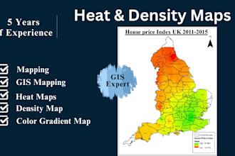 create heat, density maps, perform spatial analysis