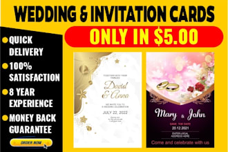 design wedding cards for your function