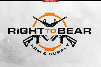 design modern and bold military tactics logo