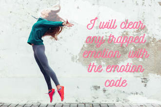 clear any trapped emotion with the emotion code