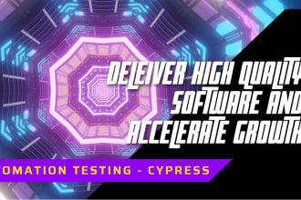 do functional web UI automation using cypress or webdriverio or playwright