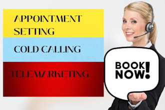 do b2b b2c cold calling and set appointments