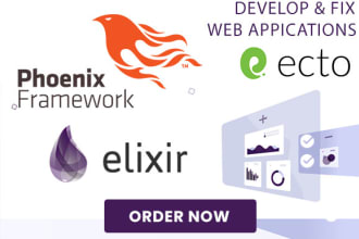 develop elixir phoenix website with live views or react js