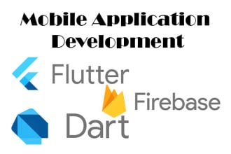 develop custom flutter mobile apps