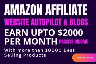 create autopilot amazon affiliate website with autoblog