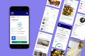 create mobile app UI UX design