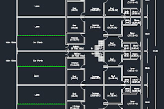 make 2d house plan in autocad
