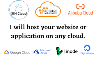 setup your server at google cloud, AWS, azure, digitalocean and alibaba cloud