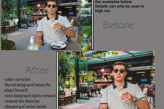 retouch, photoshop editing, portrait, headshot