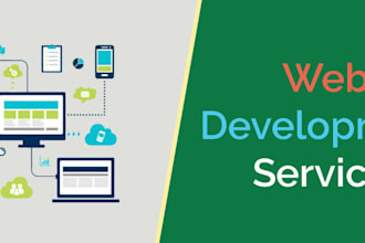develop website, wordpress website with  attractive UI design