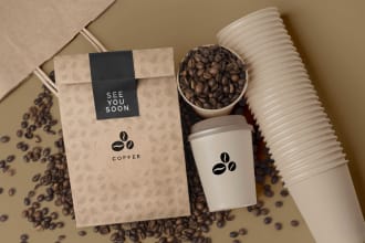 design logo with brand identity and style guide