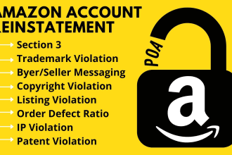 write amazon plan of action to reinstate your suspended account,asin reinstate