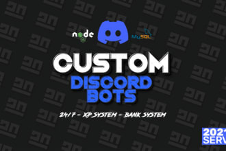 code a discord bot for all your needs