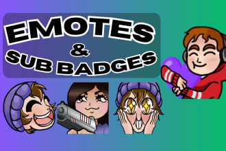 create emotes for your twitch or youtube channel
