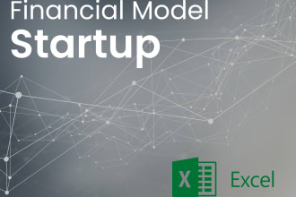 build a financial model and projections for your startup