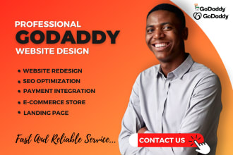 create godaddy website design godaddy website redesign godaddy website