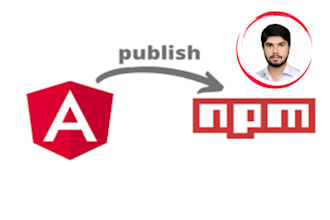 create and publish an angular package on npm