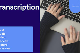 transcribe audio file and video transcription