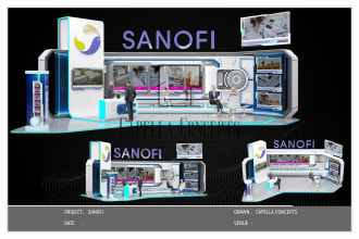 design premium exhibition booth
