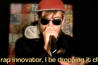 create you a Custom Smooth Rap for ANY purpose