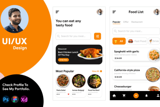 create a unique and creative android and ios app design
