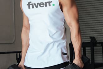 place your logo on fitness models