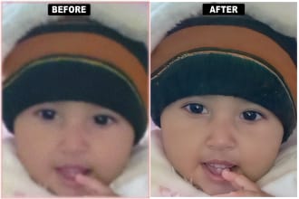 upscale image, blurry photo and enhance poor resolution images