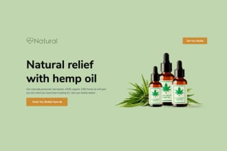 create cbd, hemp, medical or cannabis ecommerce website