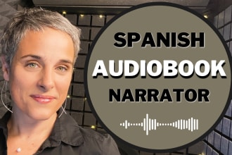 narrate and produce your audiobook to acx standards in spanish or catalan