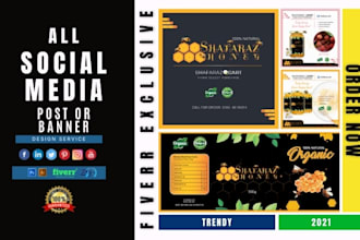 design attractive social media posts and advertising in 12h