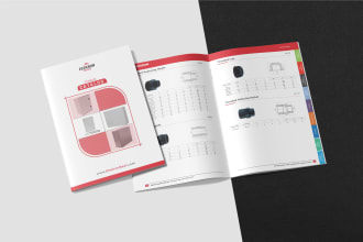 do catalog design, product catalog, booklet or catalogue design in indesign