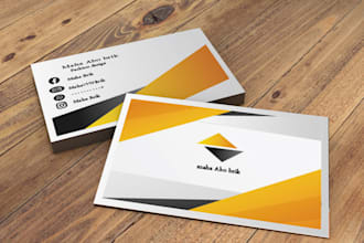 design a professional business card