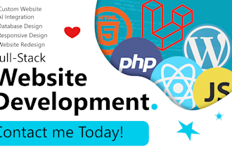 create a custom website or web application that meets your needs