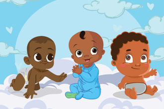 amazing african american children book illustrations and coloring book