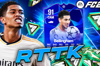 create proffesional ea sports fc 25 thumbnails