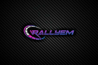 design catchy logo for a rally team