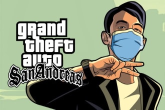 create vector art gta san andreas
