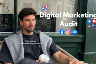 audit your digital marketing strategy, social media accounts