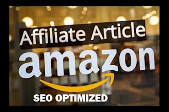 write optimized amazon affiliate article and buying guide