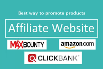do organic affiliate website promotion, affiliate marketing