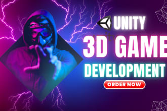 develop 2d games for you in unity for android and PC